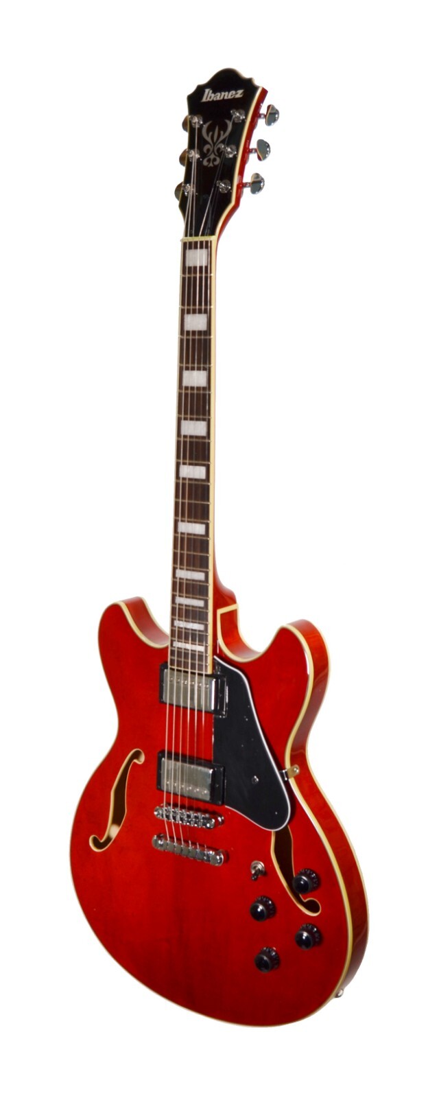 Ibanez – AS73-TCD Semi Hollow Electric Guitar – Transparent Cherry