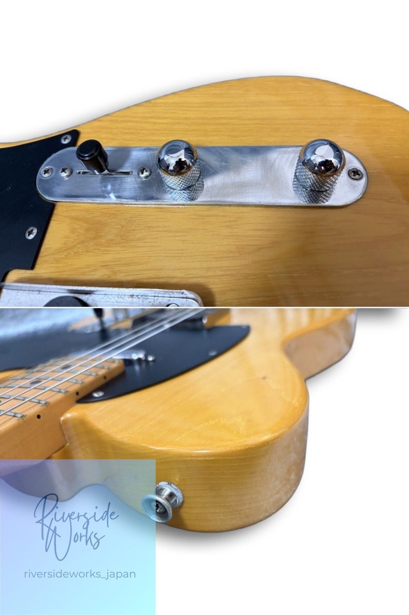 Rare Wood History SH-VTL/M Ash Body Telecaster Type Japan Model