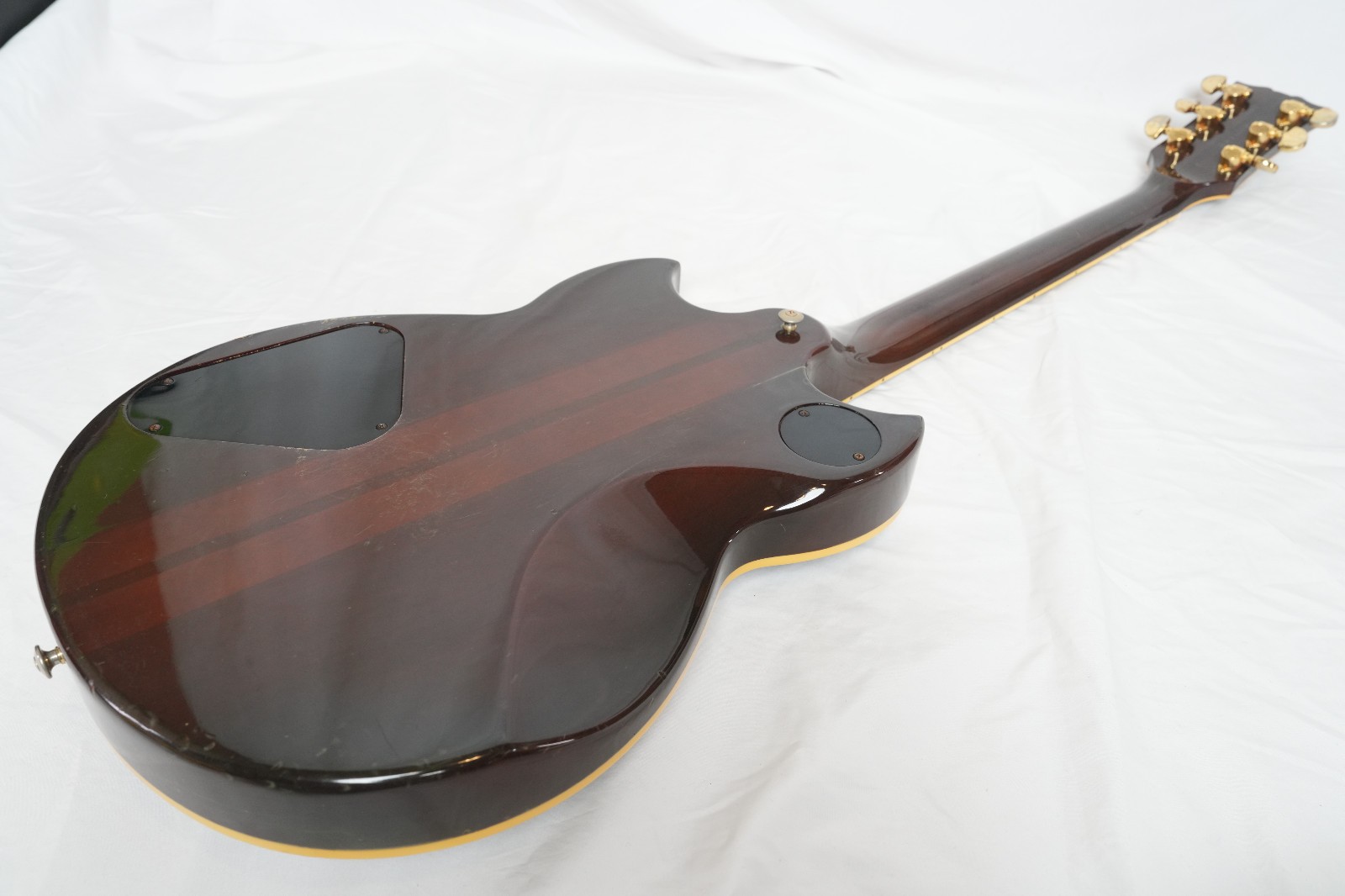 YAMAHA SG1500 Brown, 1980s mid-range model, made in Japan, vintage.