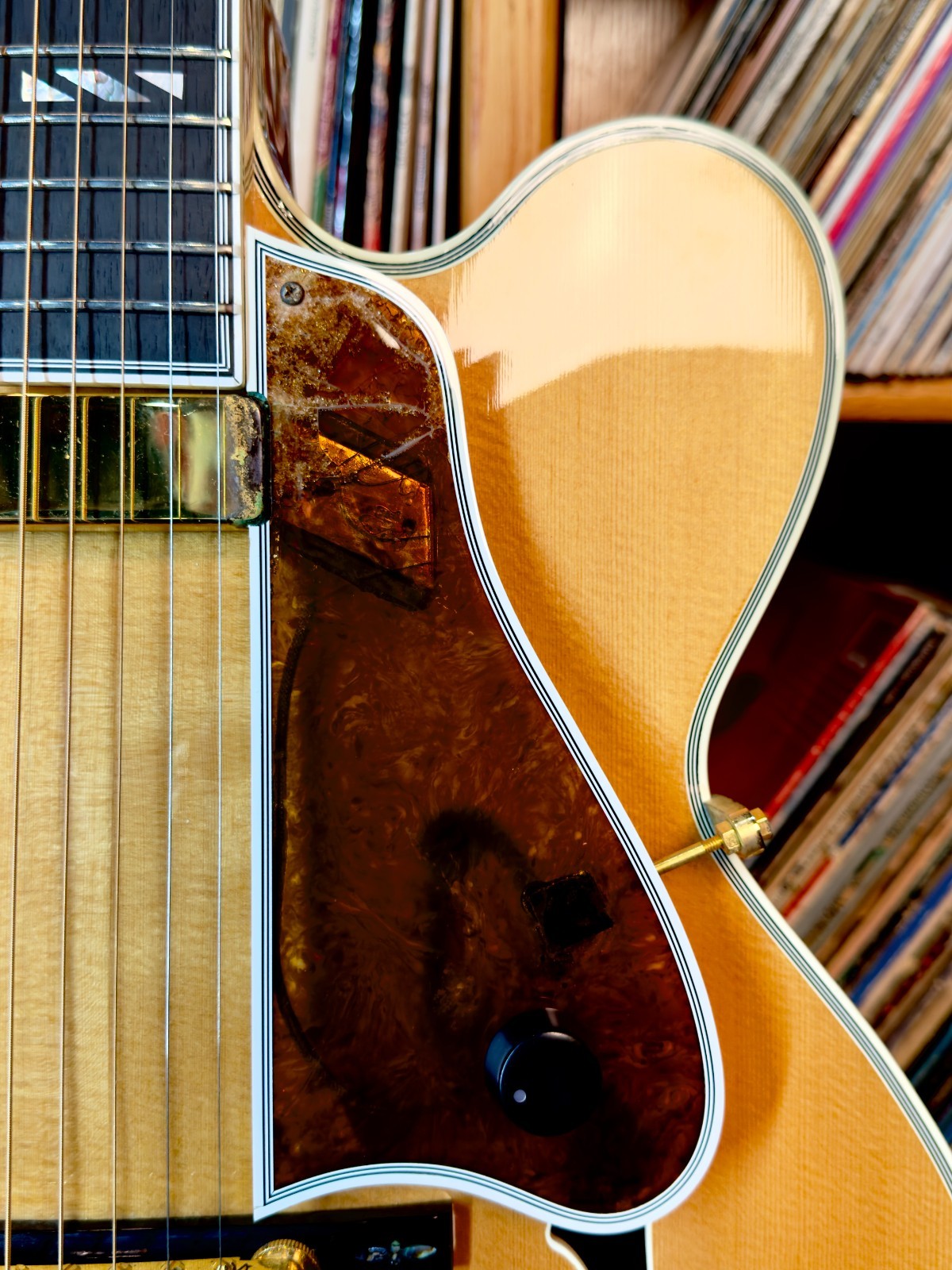 1997 Gibson Custom Shop LeGrand • Carved & Flamed Maple Back, Sides, & neck