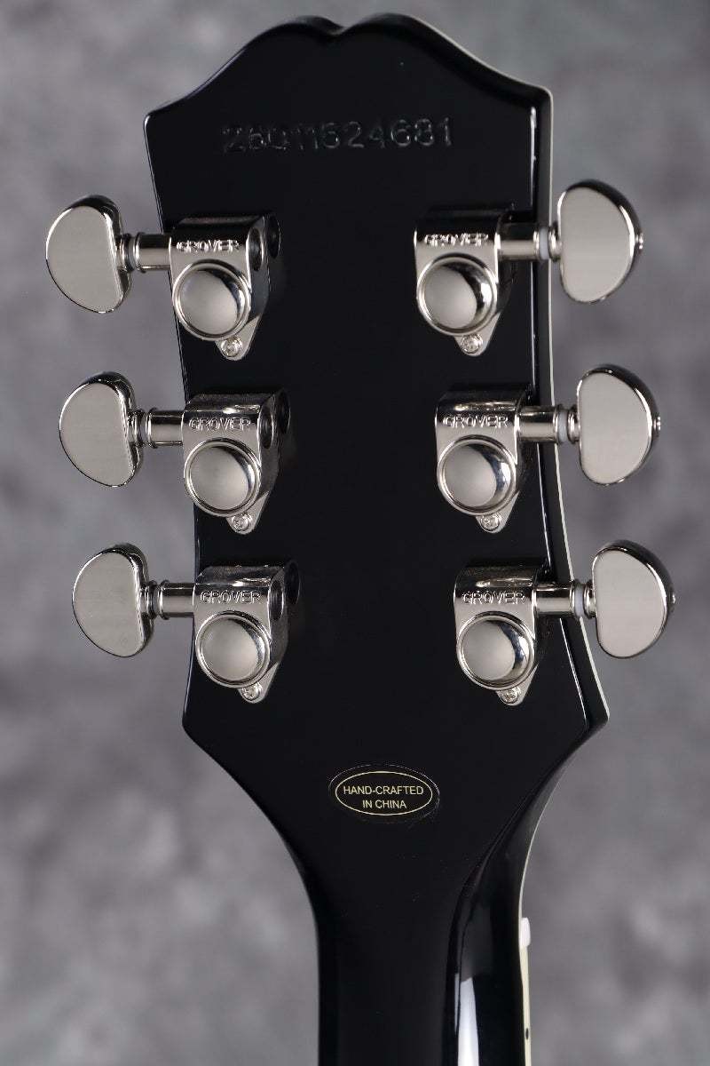 Epiphone Inspired by Gibson Bats in Flight Les Paul Custom Quilt Dark Purple Bur