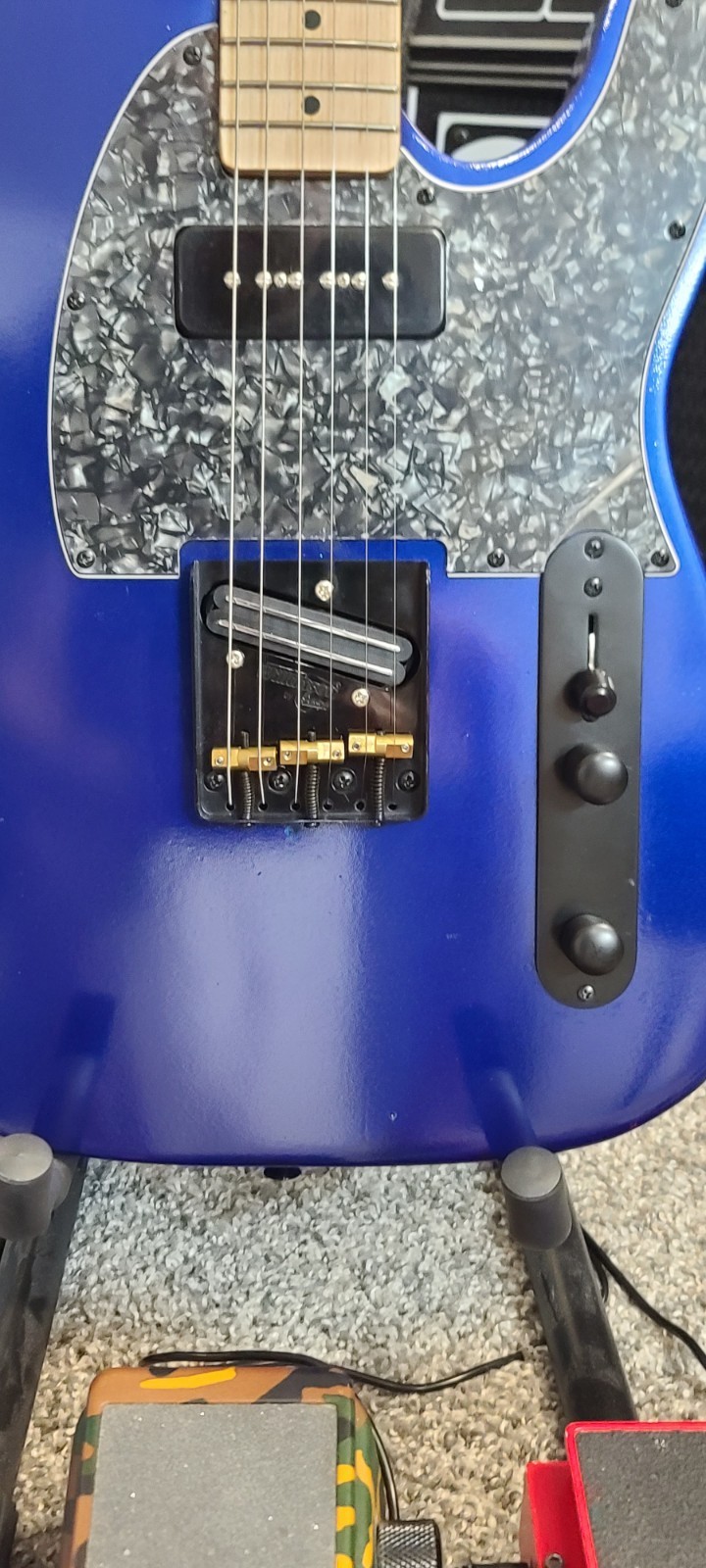 Partscaster Telecaster Made In USA By Adam’s Guitar Addict Poplar, Mighty Might