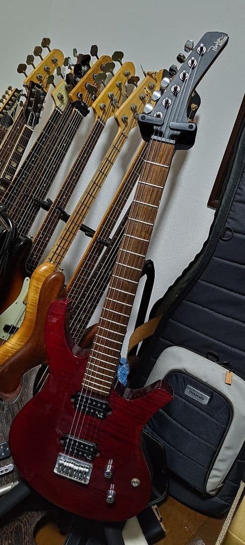 Electric Guitar Parker PDF-40 DragonFly Trans Red HH Korea