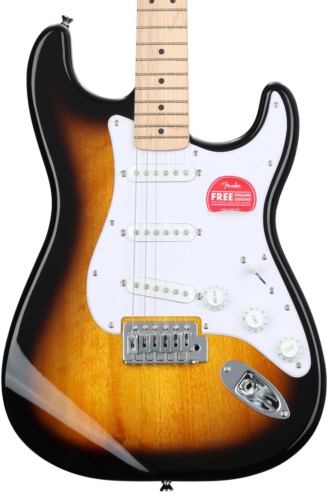 Squier Sonic Stratocaster Electric Guitar – 2-color Sunburst