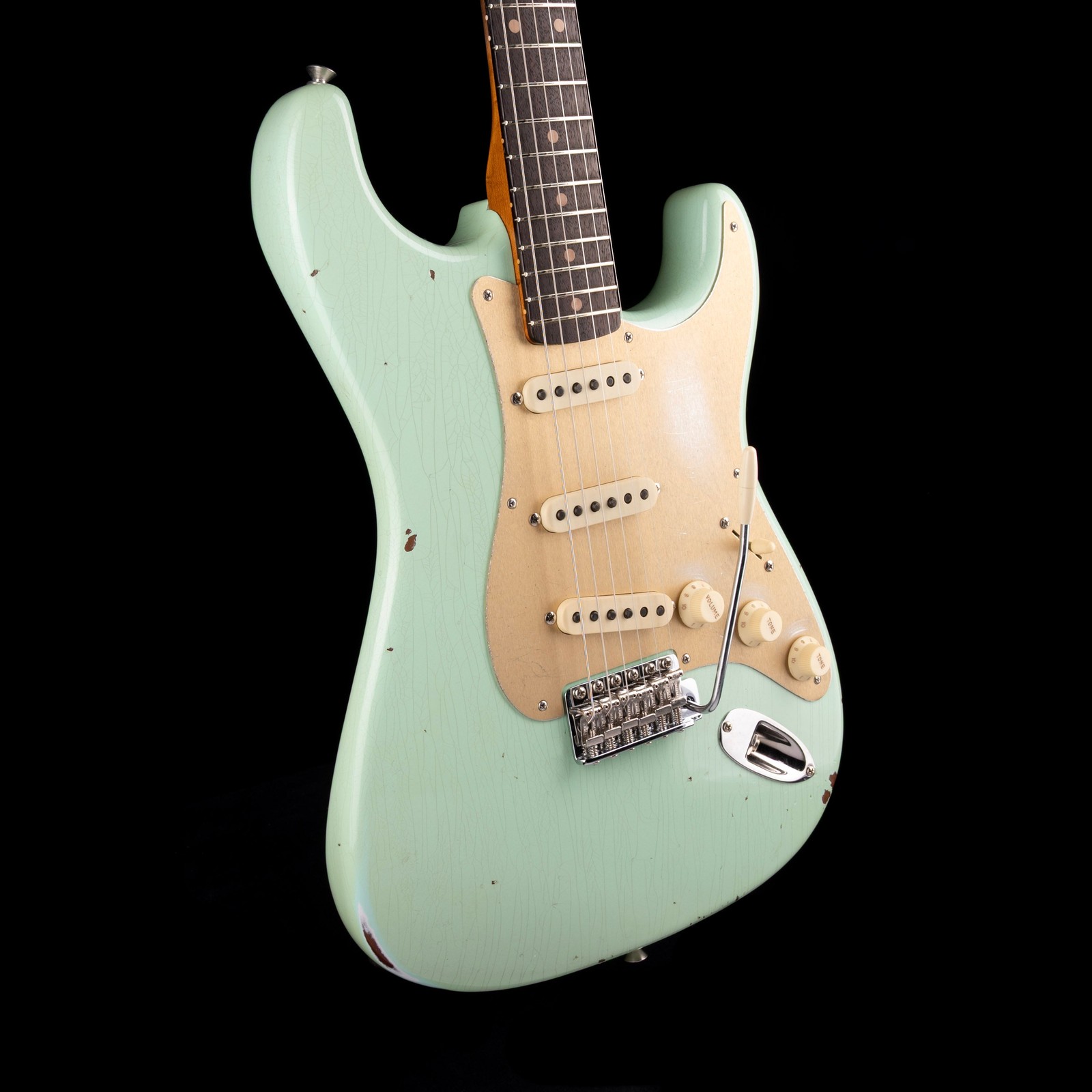 Fender Custom Shop Roasted 1960 Stratocaster Relic Birdseye Maple Aged Surf
