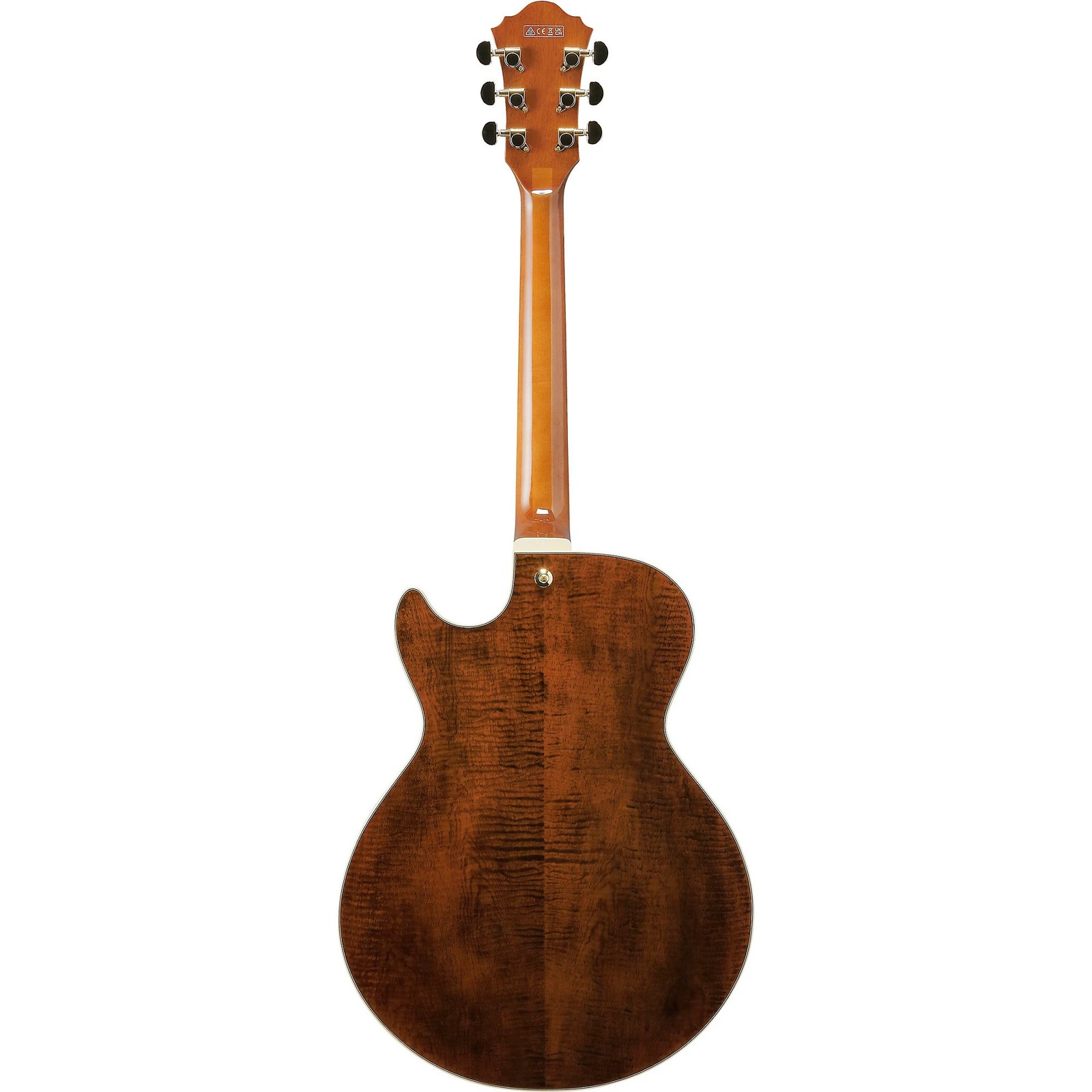 Ibanez AG95MG Artcore Expressionist Hollowbody Electric Guitar Ebony, Dark Amber