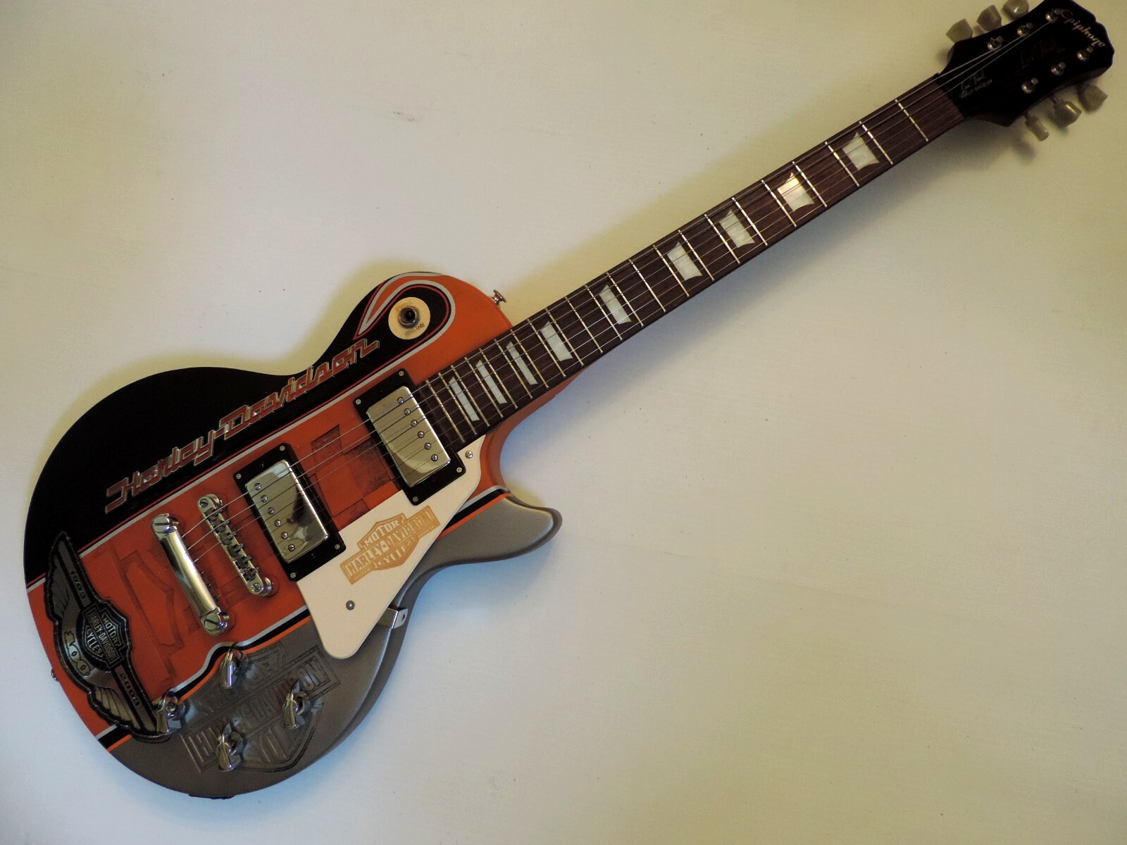 EPIPHONE LES PAUL HARLEY DAVIDSON 100TH ANNIVERSARY DDCC MADE TO ORDER GUITAR