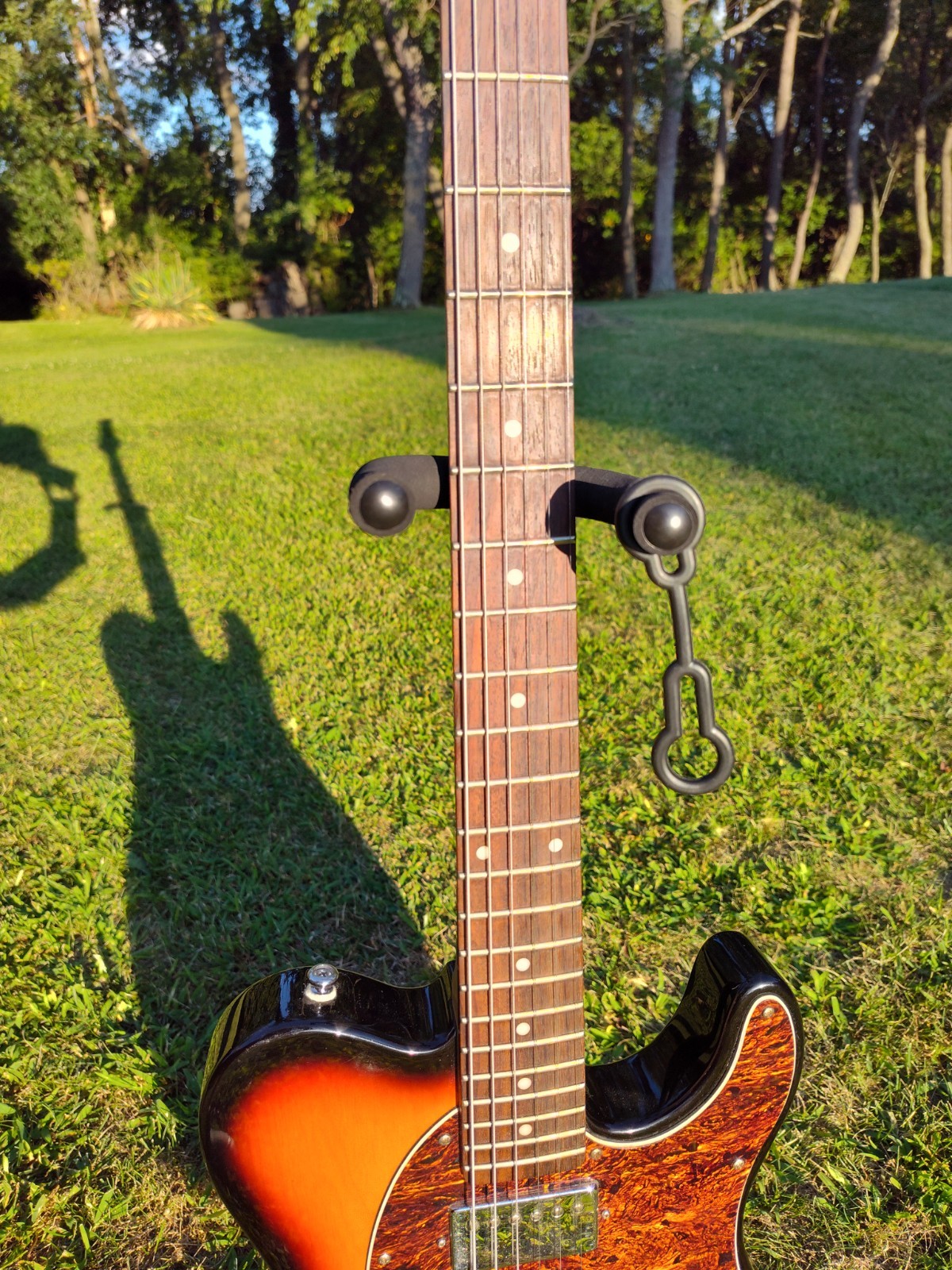 G&L Tribute ASAT Classic Bluesboy Electric Guitar Sunburst Rosewood Great