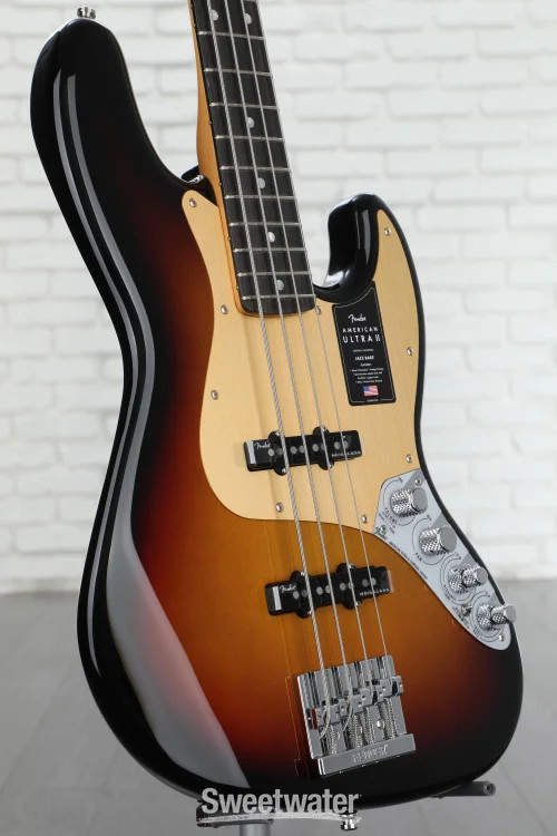 Fender American Ultra II Jazz Bass – Ultraburst, Ebony Fingerboard
