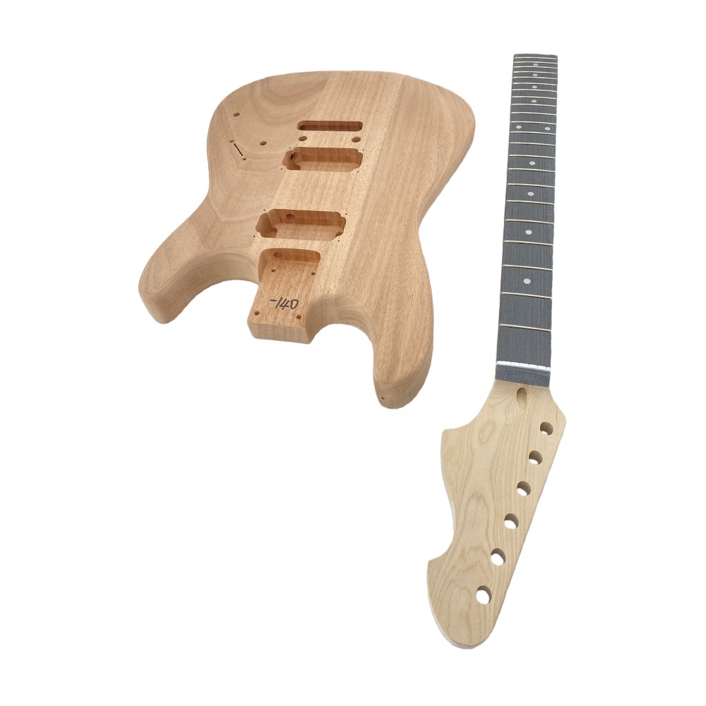 Mahogany Guitar Body Maple Guitar Neck Diy Electric Guitar kits harswares