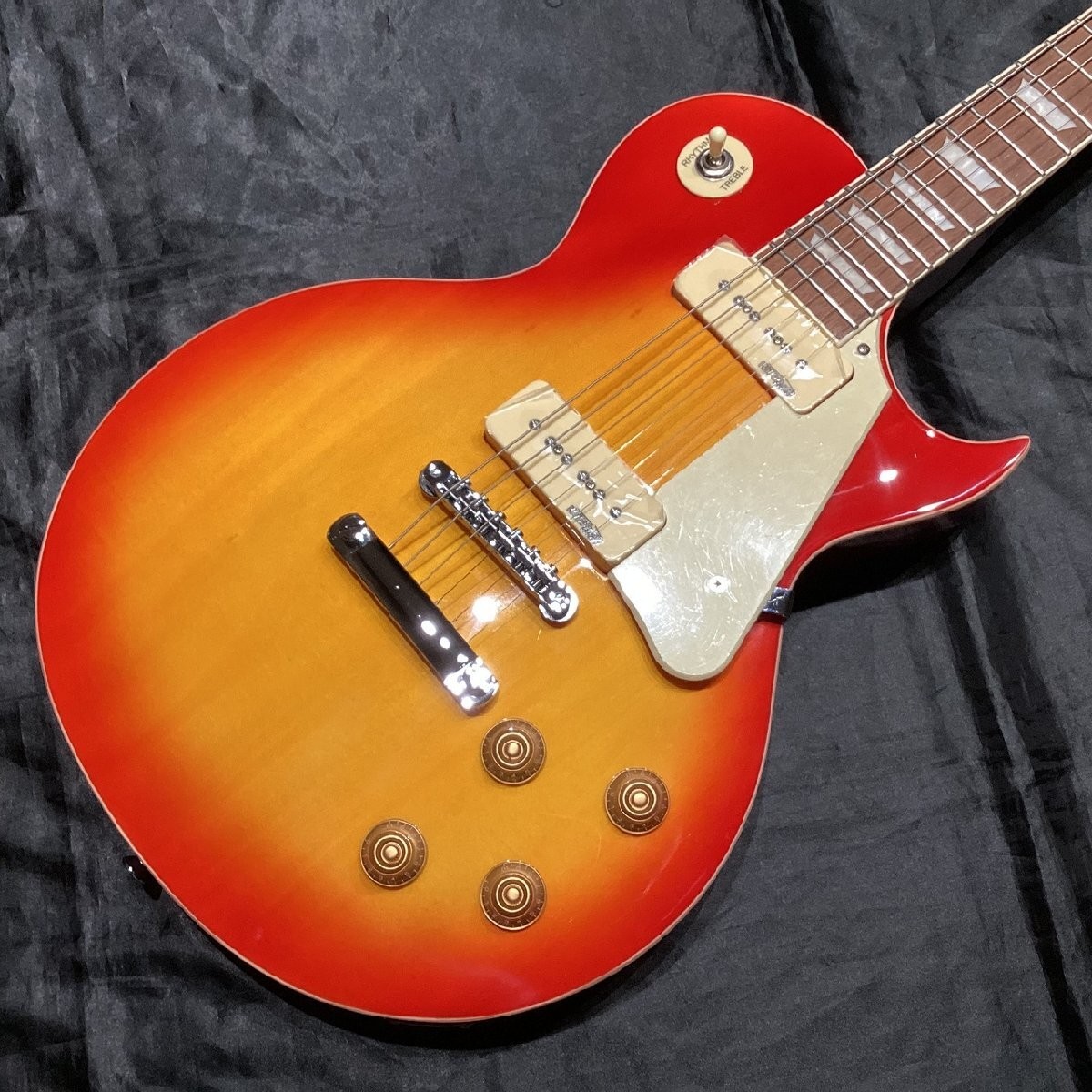 Electric Guitar Vintage V100PCS Reissued 2022 Cherry Sunburst P90 M20221031