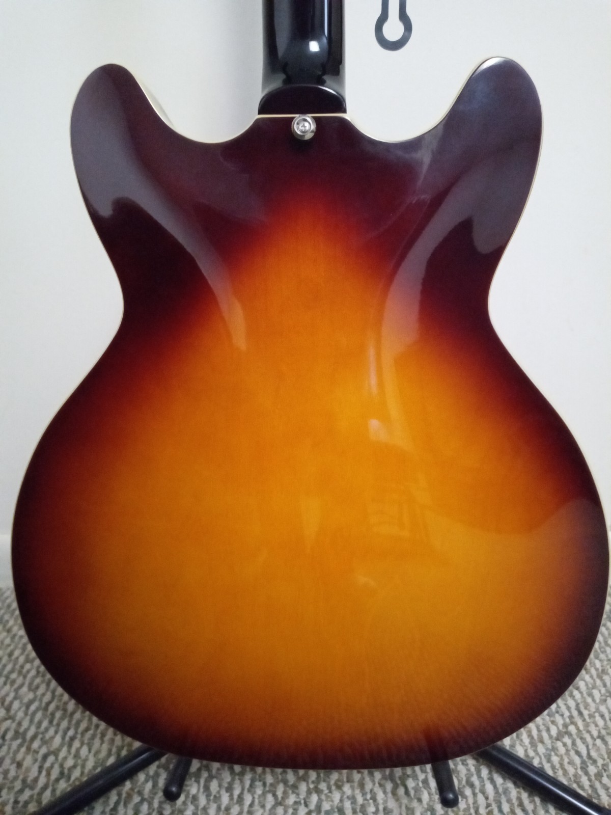 Grote 335 Style Guitar W/ Gig Bag