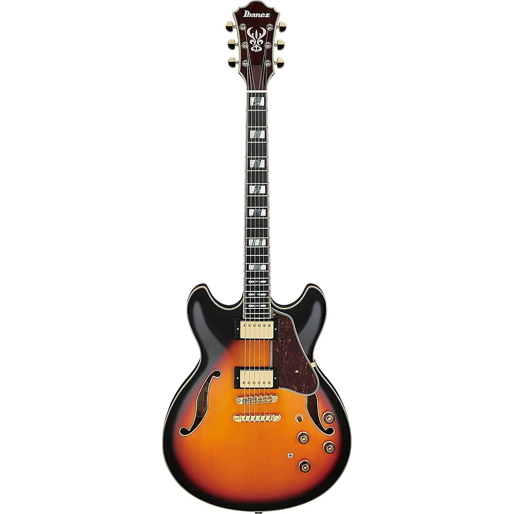 Ibanez AS113 Artstar Semi-Hollow Electric Guitar Brown Sunburst