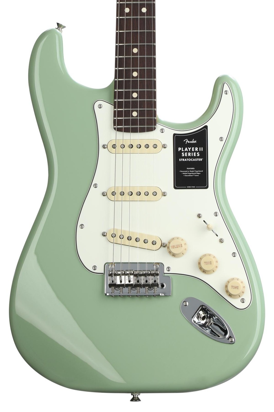 Fender Player II Stratocaster Electric Guitar – Birch Green with Rosewood