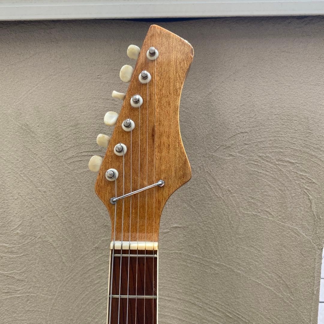 Teisco KAWAI Heit Deluxe Sunburst Vintage Rare Bizarre Guitar 1960 MIJ Japan