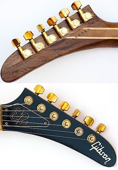 Gibson Explorer E2 1980 5 piece walnut/maple laminated body, maple neck