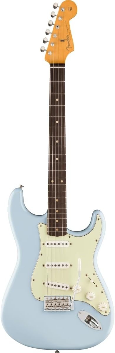 Fender Vintera II Road Worn ’60s Stratocaster Sonic Blue Electric Guitar NEW