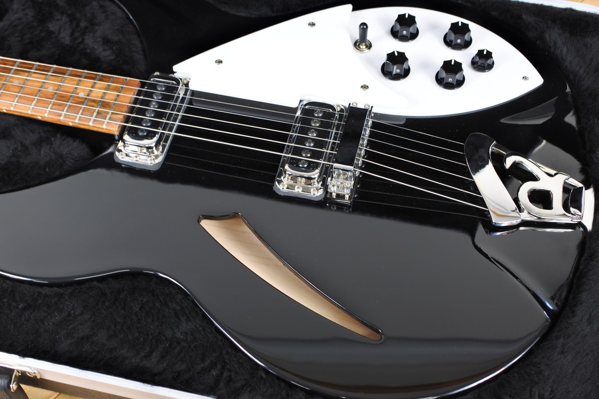 Rickenbacker 330 JG Jetglo Made in USA Semi‑Hollow Electric Guitar w/ Hard Case