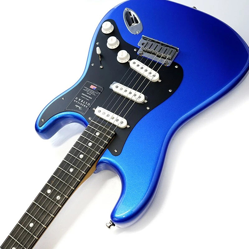 Fender/American Ultra II Stratocaster Ebony Fingerboard Noble Blue w/Hard Case