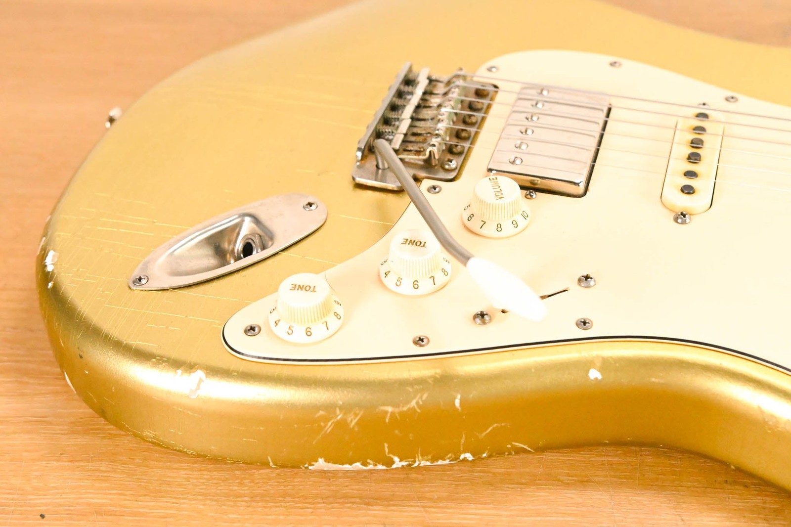 TMG Dover Custom S-Style HSS – Aged Aztec Gold CG014HR