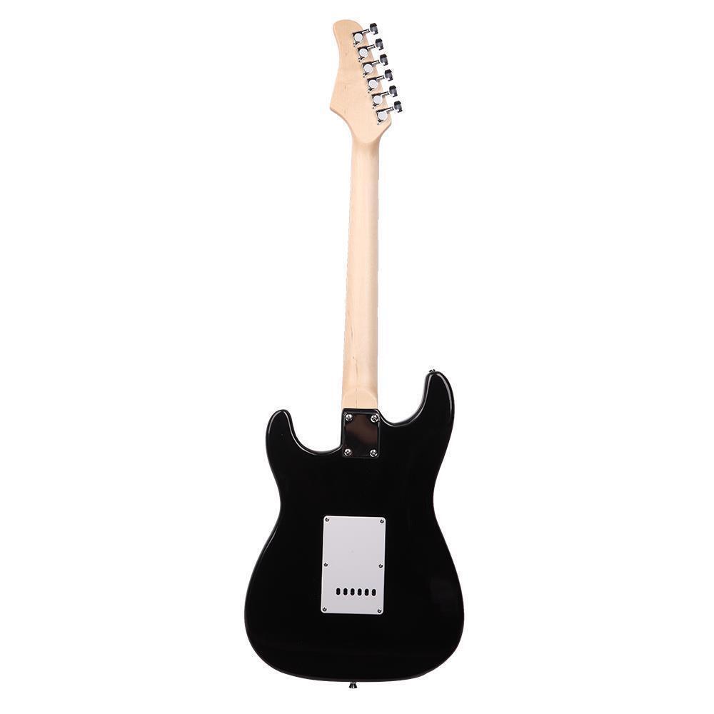 Glarry Electric Guitar Kit 6 Strings Rosewood Fingerboard Right Handed Black