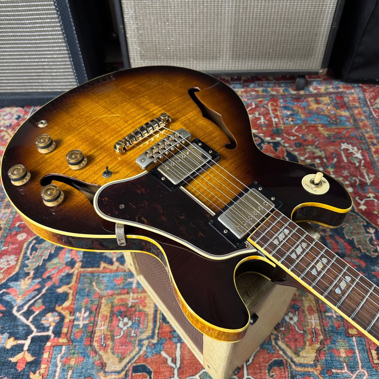 Greco SV800S Super View Semi Hollowbody ES339 Style Maxon PU2 Fujigen 1979