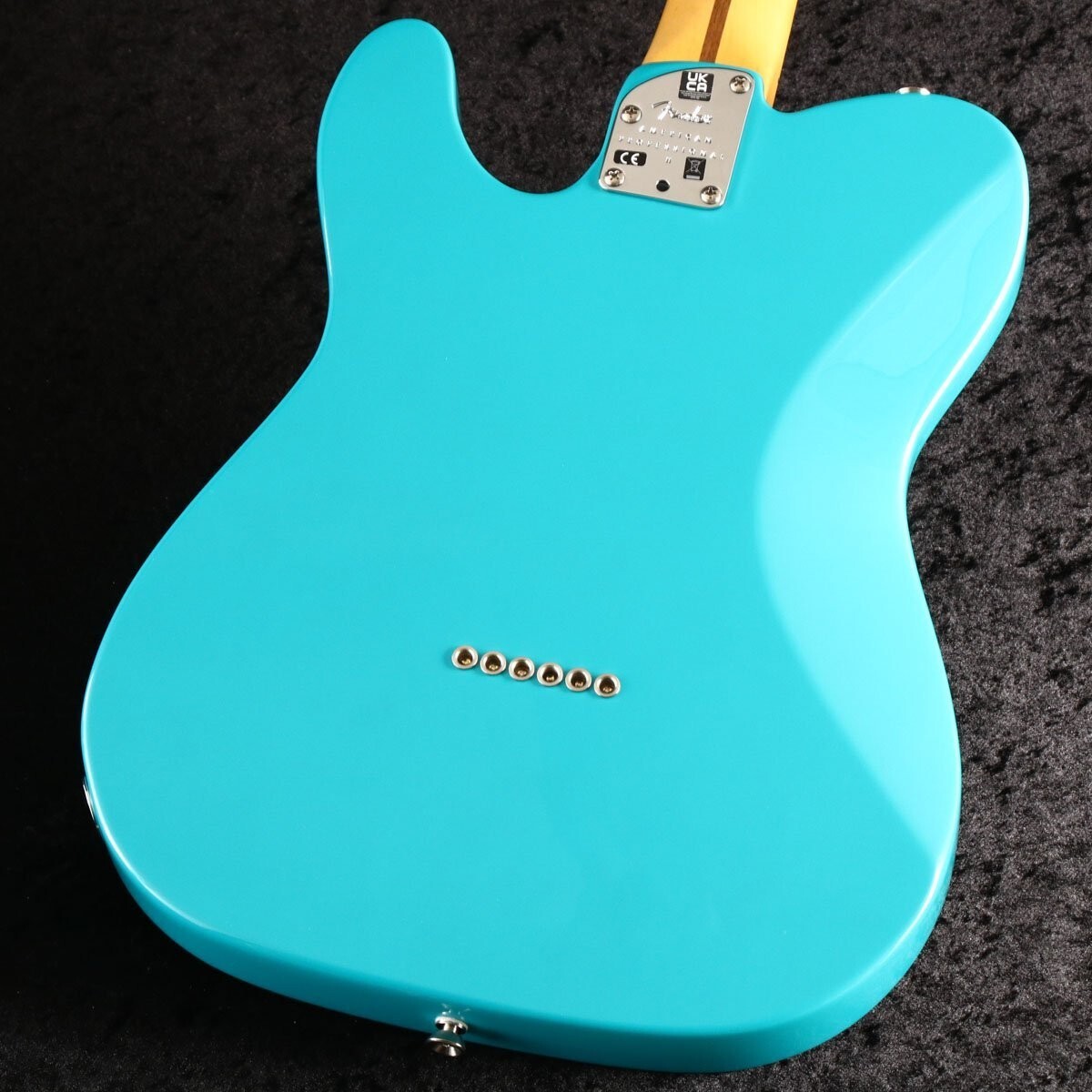 Fender American Professional II Telecaster Deluxe Maple FB Miami Blue from JAPAN