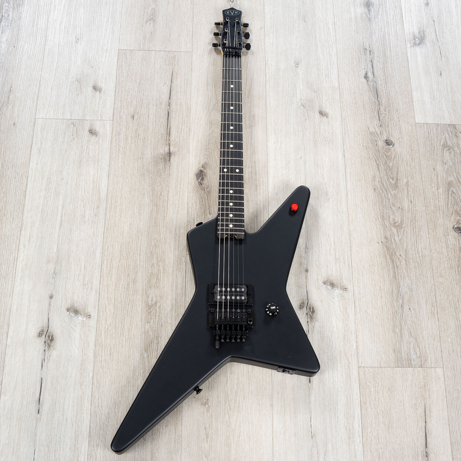 Mint EVH Limited Edition Star Guitar, Ebony Fretboard, Stealth Black