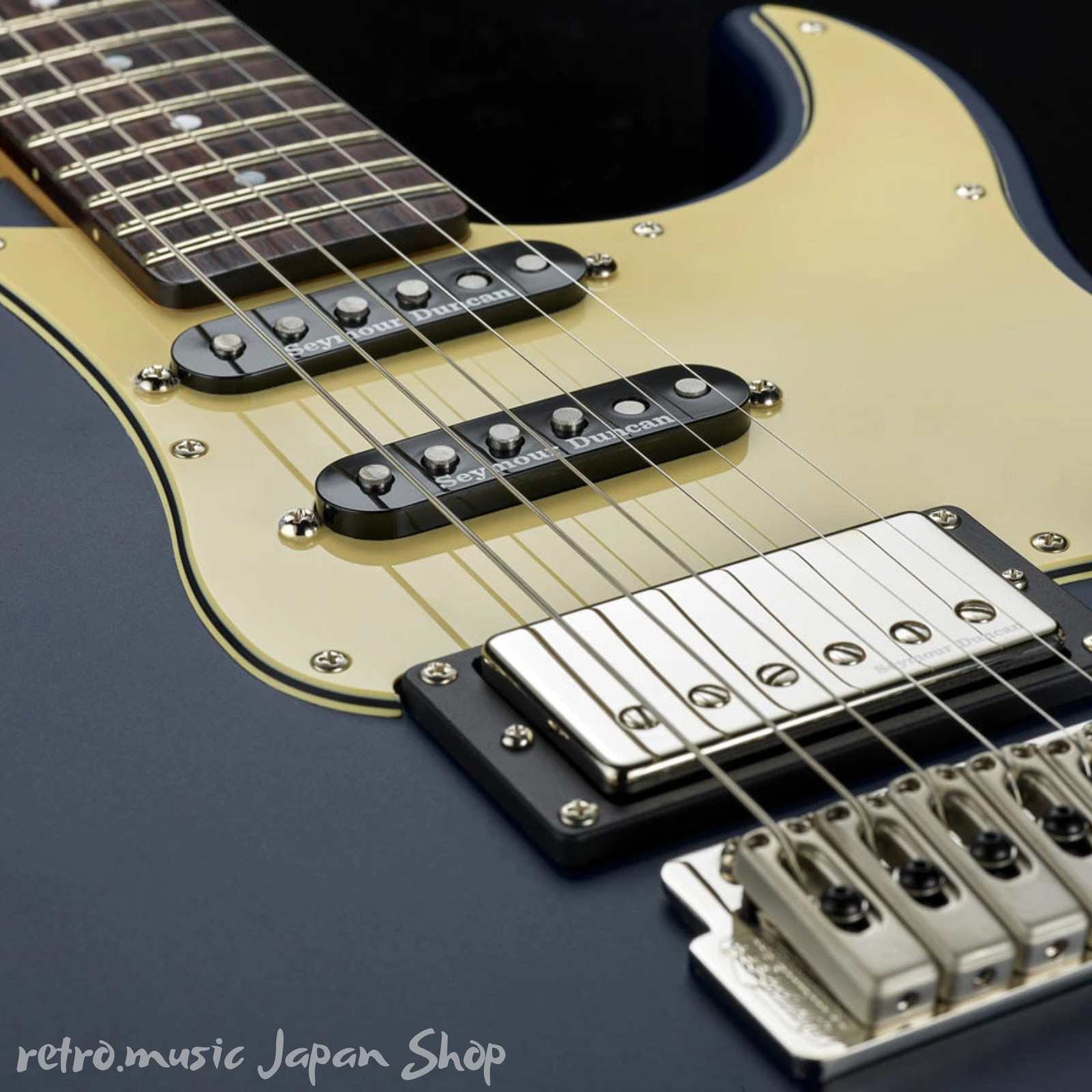 Yamaha Pacifica PAC612VIIX MSB Matte Silk Blue Satin Neck Seymour Duncan PAC612