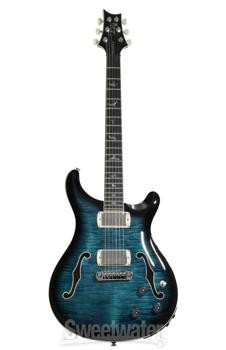 PRS SE Hollowbody II Piezo Electric Guitar – Peacock Blue