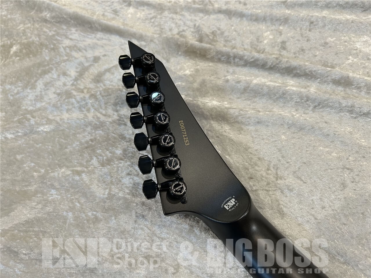 Edwards E-M-II-7 Electric Bass Satin Metallic Black Used