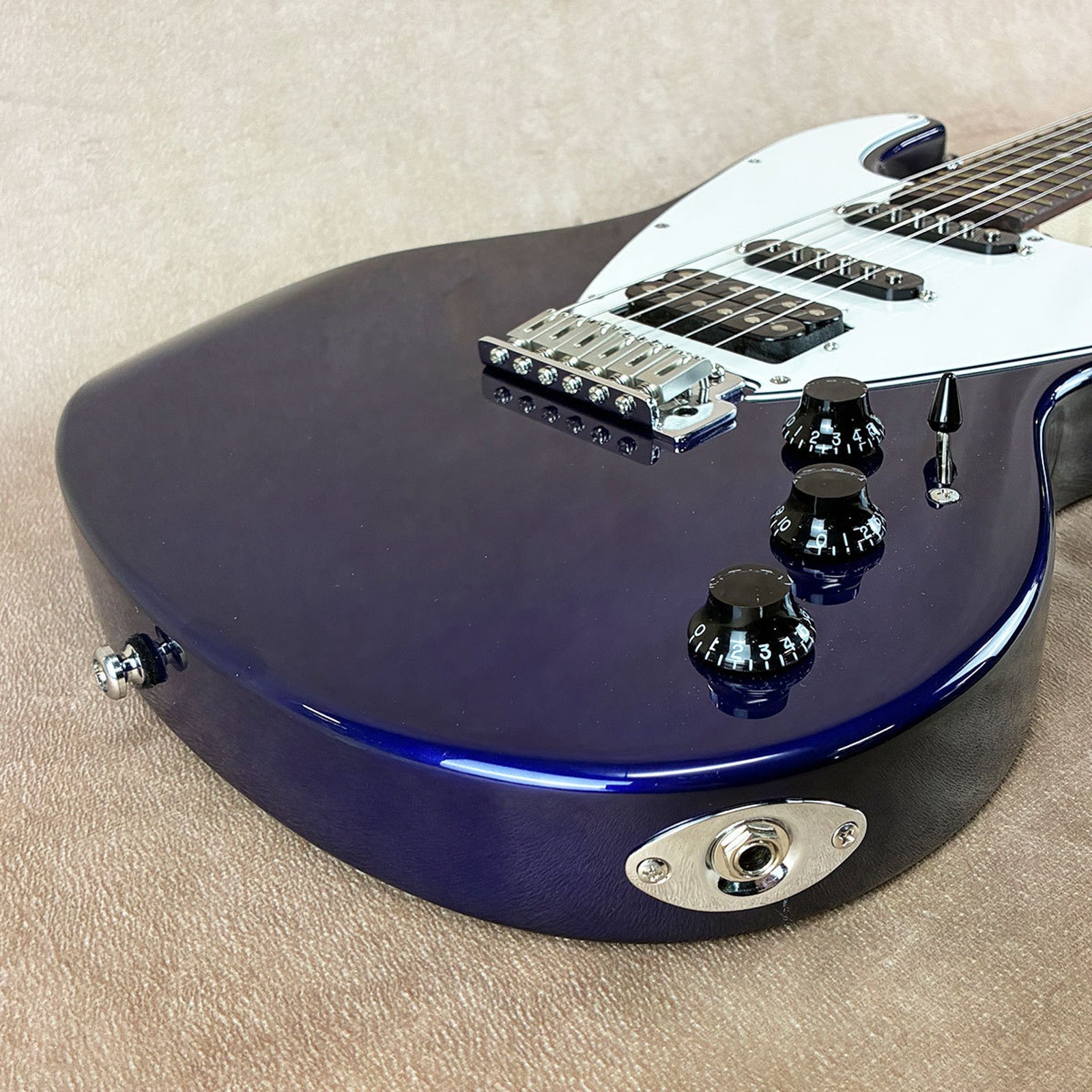 Greco WS-BG101 SH Metallic Blue Used Hardwood Body Maple Neck Metallic Blue
