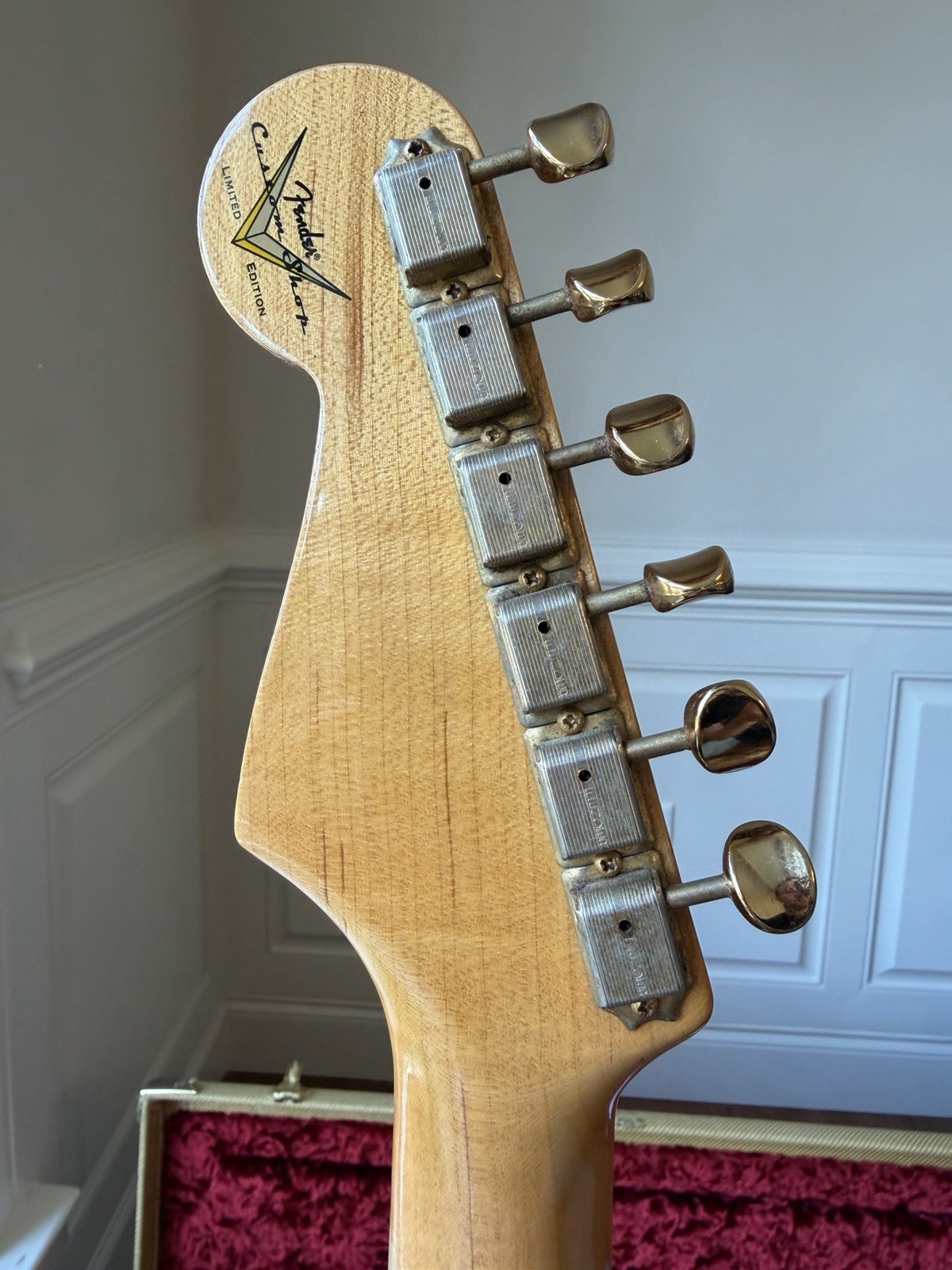 2021 Fender Custom Shop ‘55 Stratocaster Relic – Aged Desert Tan