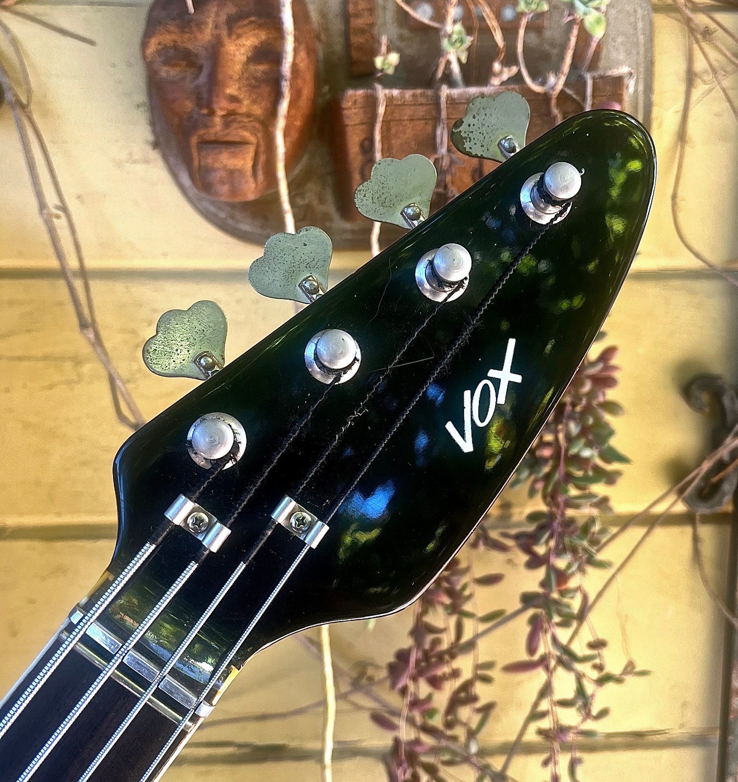 Vntg 1960’s VOX Astro IV Bass + Case Strap Case Candy USA SELLER Free Ship!! WOW