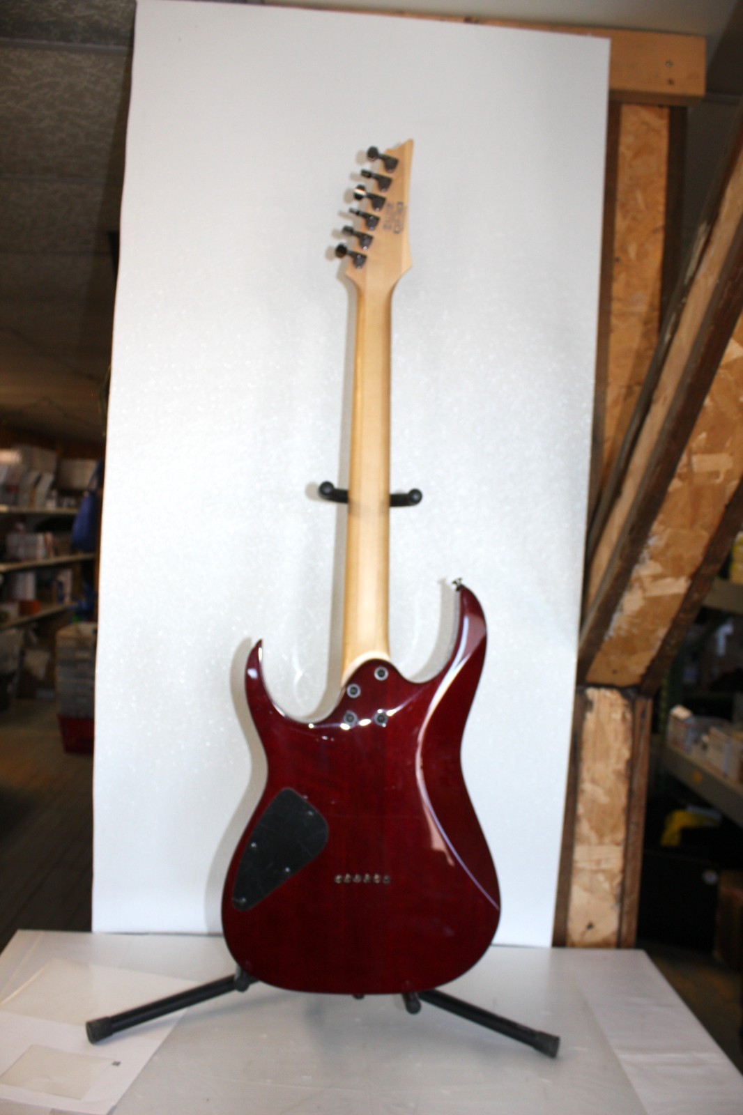 2006 Ibanez RGR421EXFM Blackberry Burst Electric Guitar With Gig Bag
