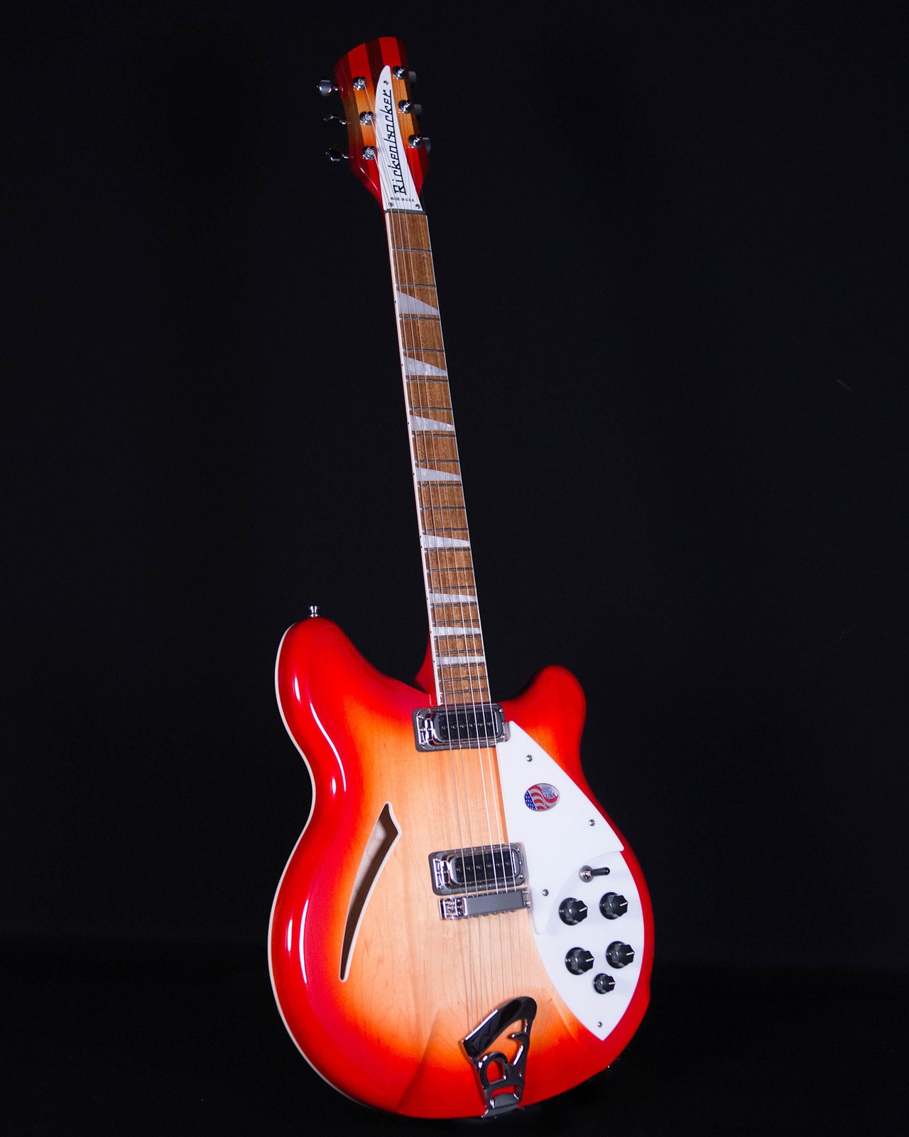 Rickenbacker 360 Semi Hollow Electric Guitar, FireGlo