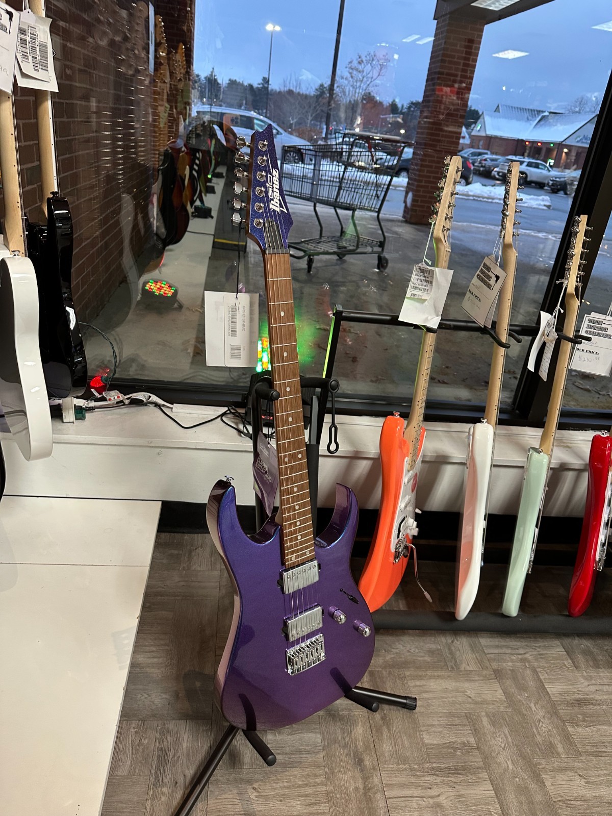 Ibanez GRG121SP GIO Electric Guitar (Blue Metal Chameleon)