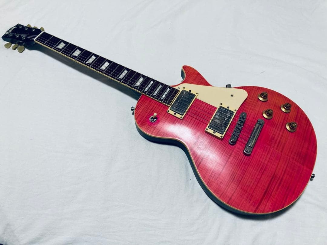 Burny Super Grade Les Paul Pink Safe Packing!