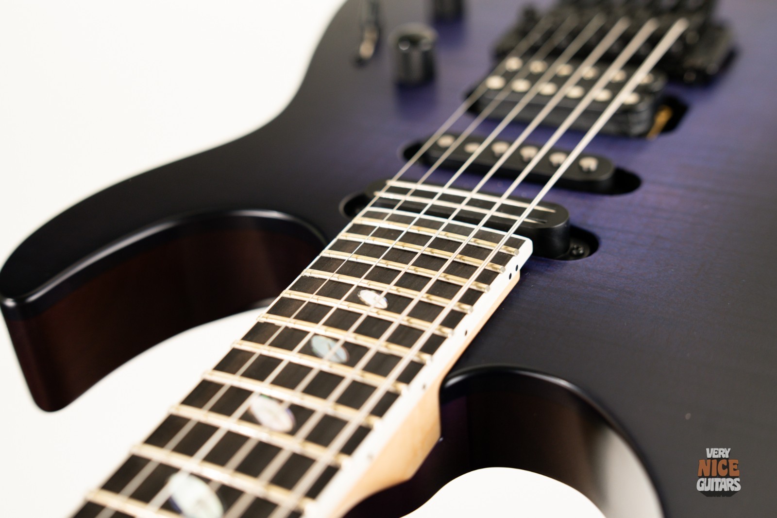 Caparison Dellinger Prototype Twilight Purple