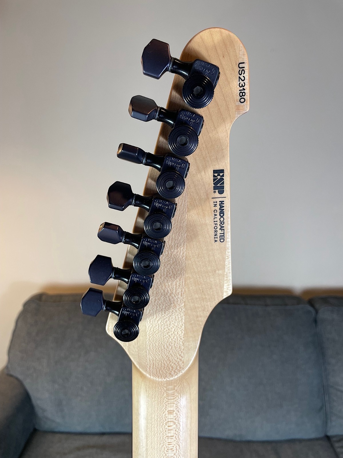2023 ESP USA M-7 FR Purple Haze Sunburst