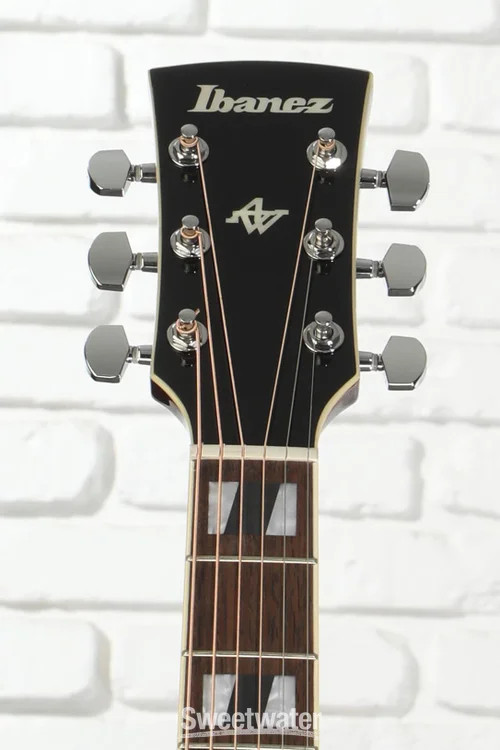 Ibanez AJ70M1E Artwood Jumbo Acoustic-electric Guitar – Wine Red