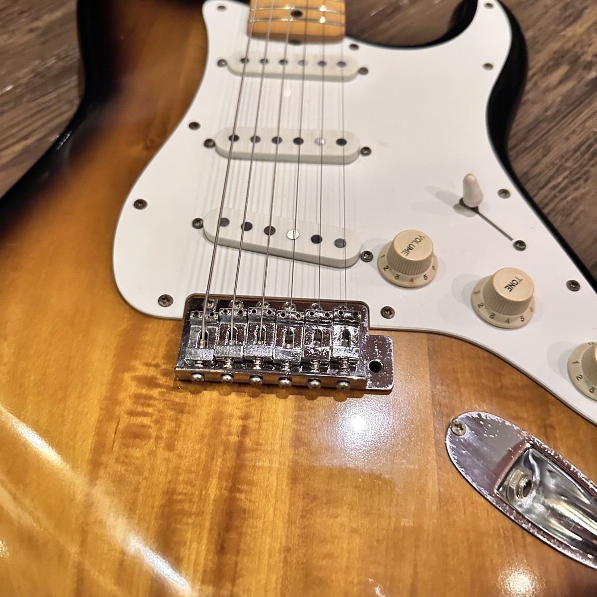 Ariaproii St-500 1977 Made Stagecaster Tobacco Brown Matsumoku Electric Guitar A