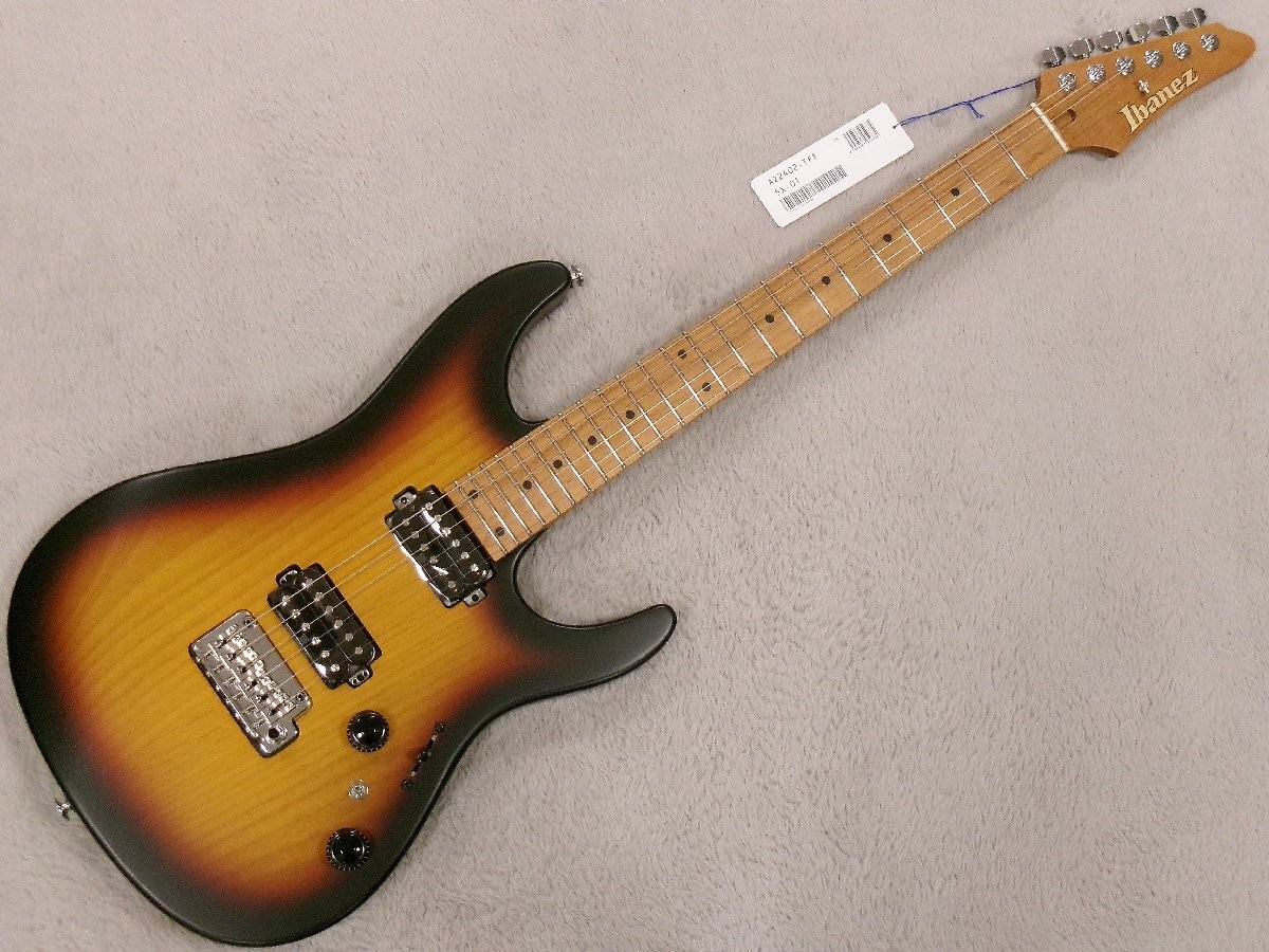 Electric Guitar Ibanez AZ2402-TFF Tri Fade Burst Flat Made in Japan