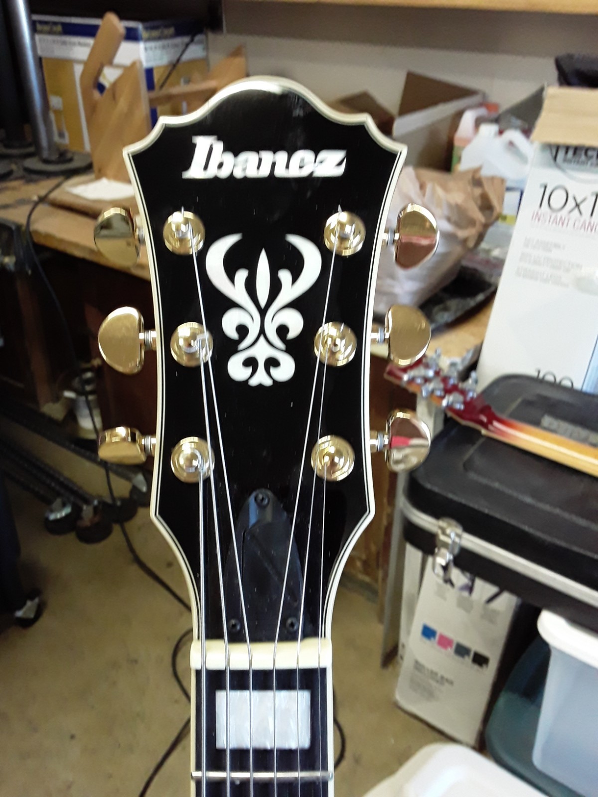 Ibanez AG95QA-DBS Artcore Expressionist 2018 – Present – Dark Brown Sunburst