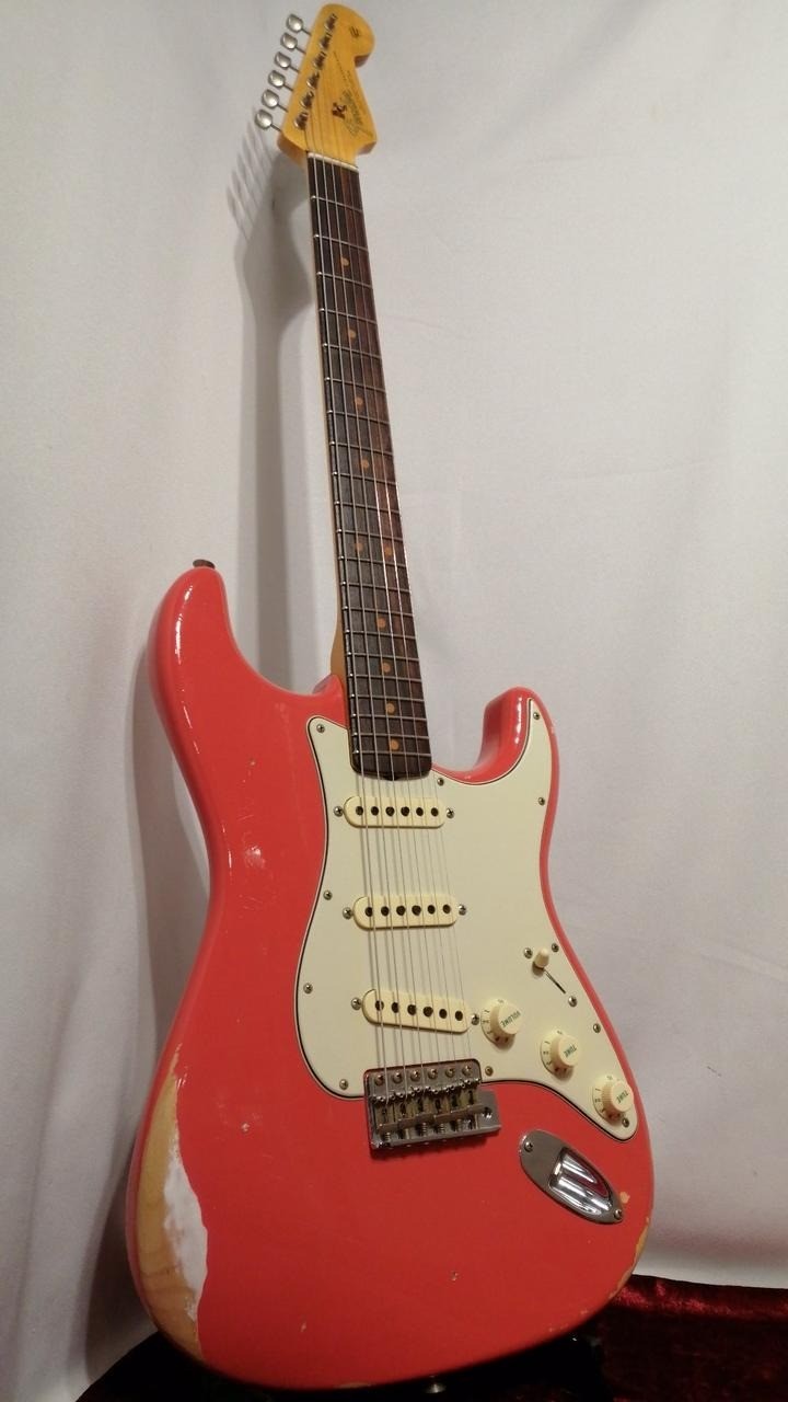 Fender Custom Shop 1964 Strat Time Machine Journeyman Relic Fiesta Red USA 2022