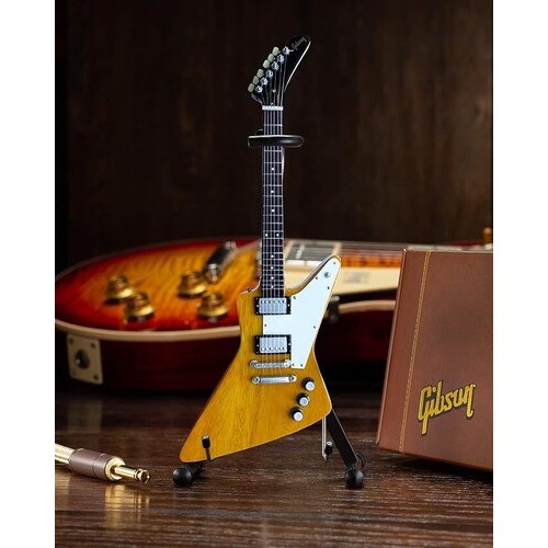 Axe Heaven Gibson Hummingbird Cobra Burst Mini Guitar GG-637