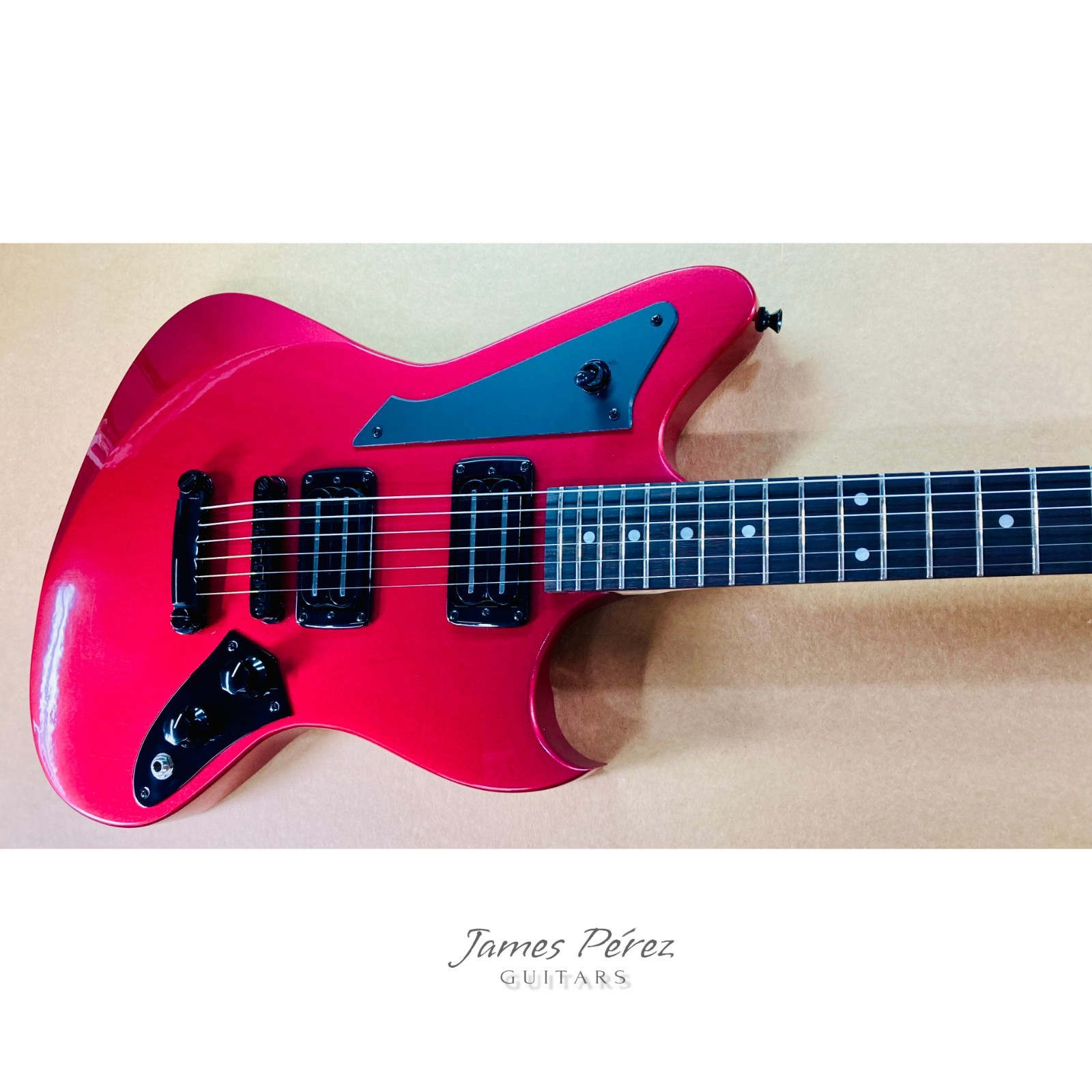NEW! TR-3B Handmade in the U.S.A. by me @ James Perez Guitars – 2026 – Metallic