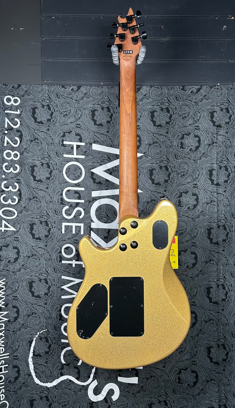 EVH Wolfgang Standard Electric Guitar- Gold Sparkle (Pre-Owned)