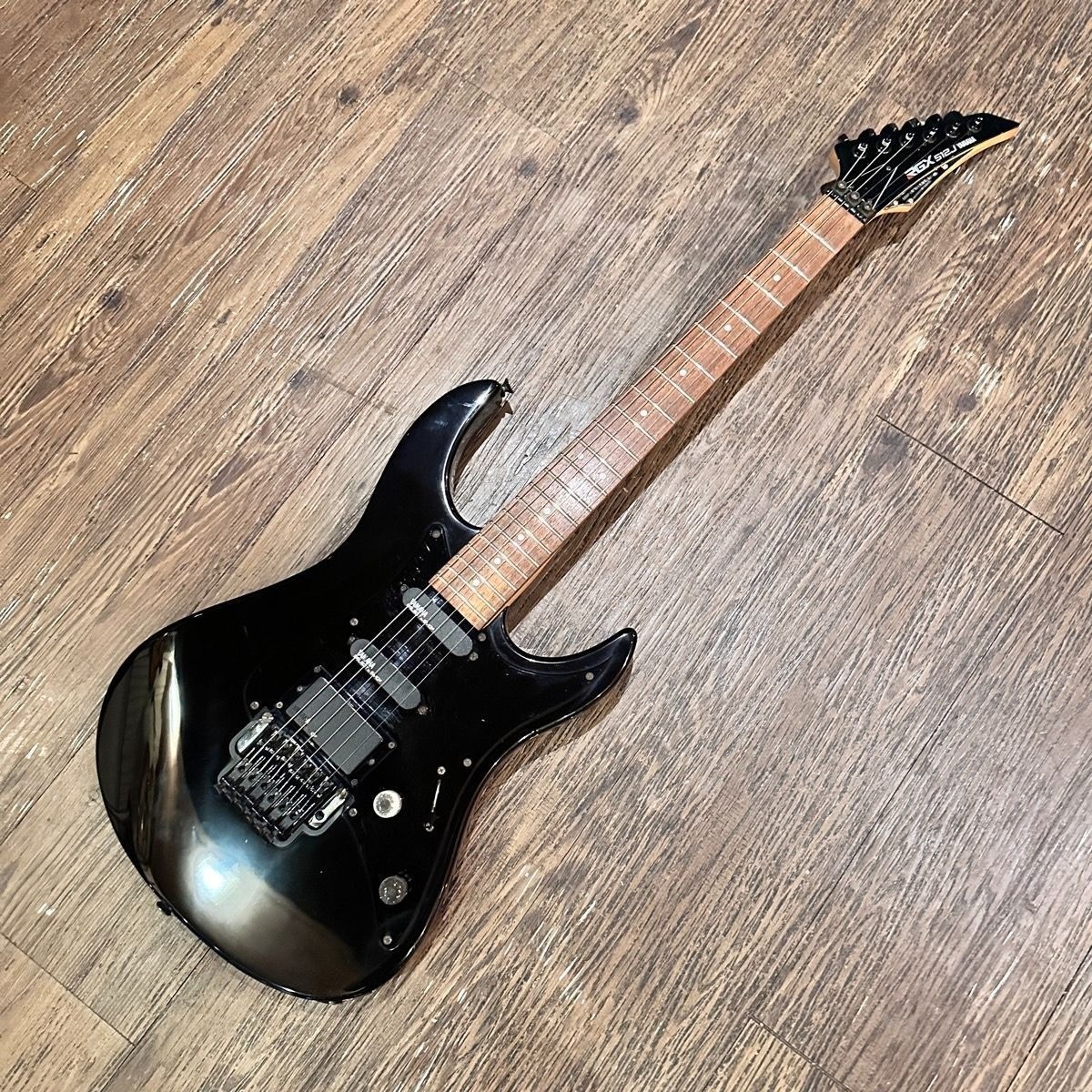 YAMAHA RGX512J Black 1988 Electric Guitar W/Tremolo Arm Shipping From Japan