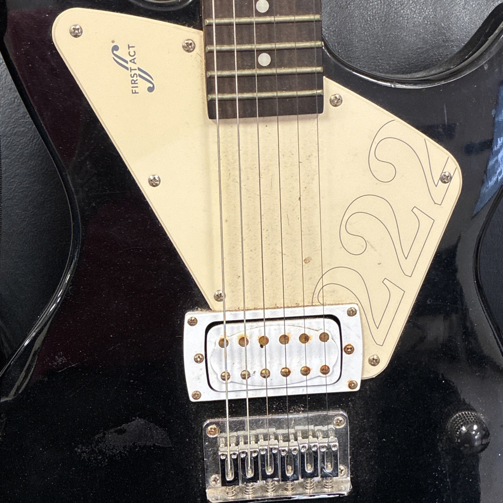 First Act 222 Elec Guitar, 50 Watt Marshall Amp,stand, case, strap, strings,pick